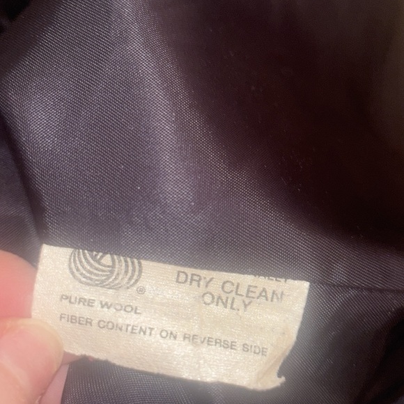 Vintage Authentic Mackintosh Wool Pea Coat Womens Size 10 - Picture 7 of 8